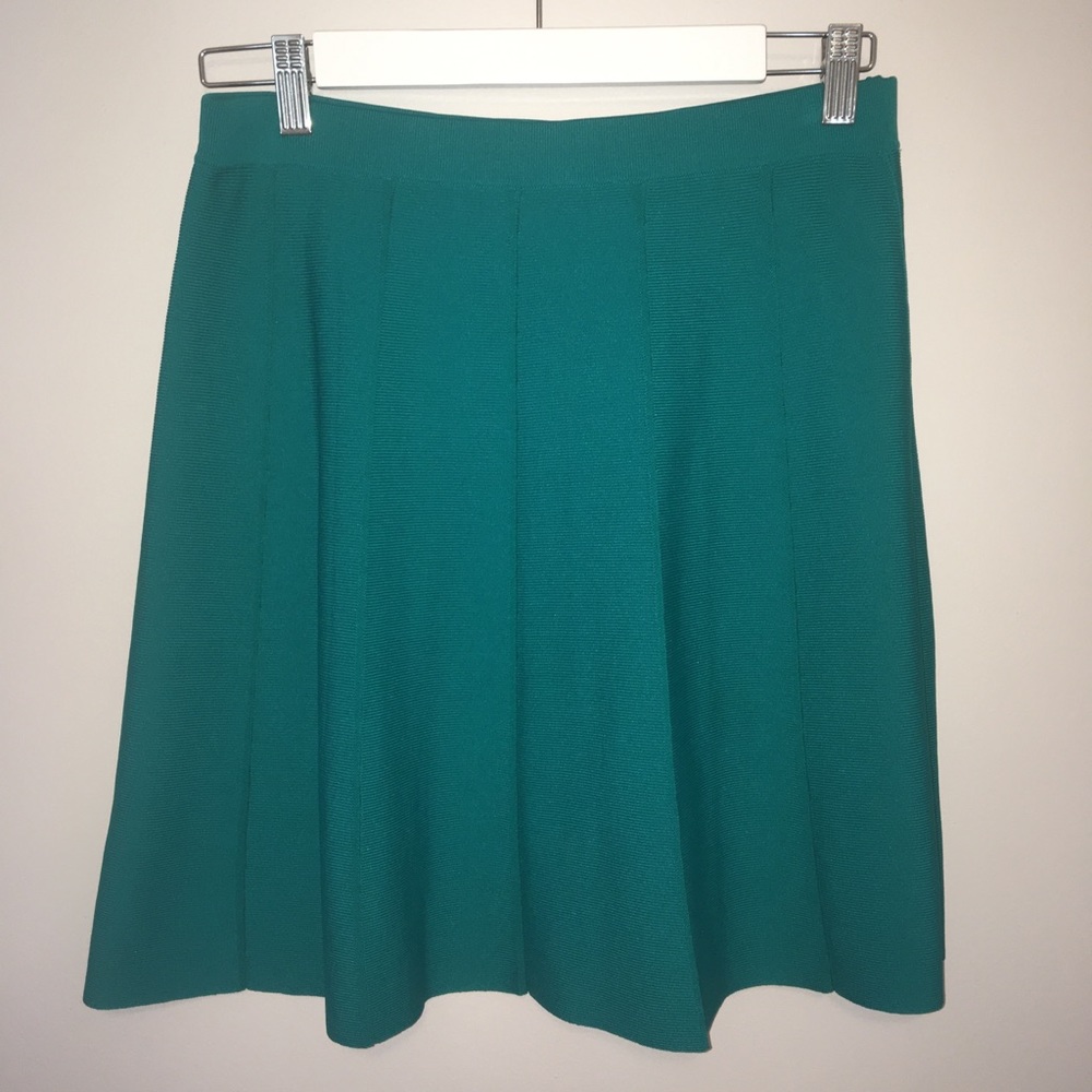 Aqua Blue/Green Skater Skirt